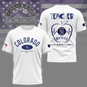 Sportswearmerch Colorado Rockies MLB Personalized T-shirt For Fan
