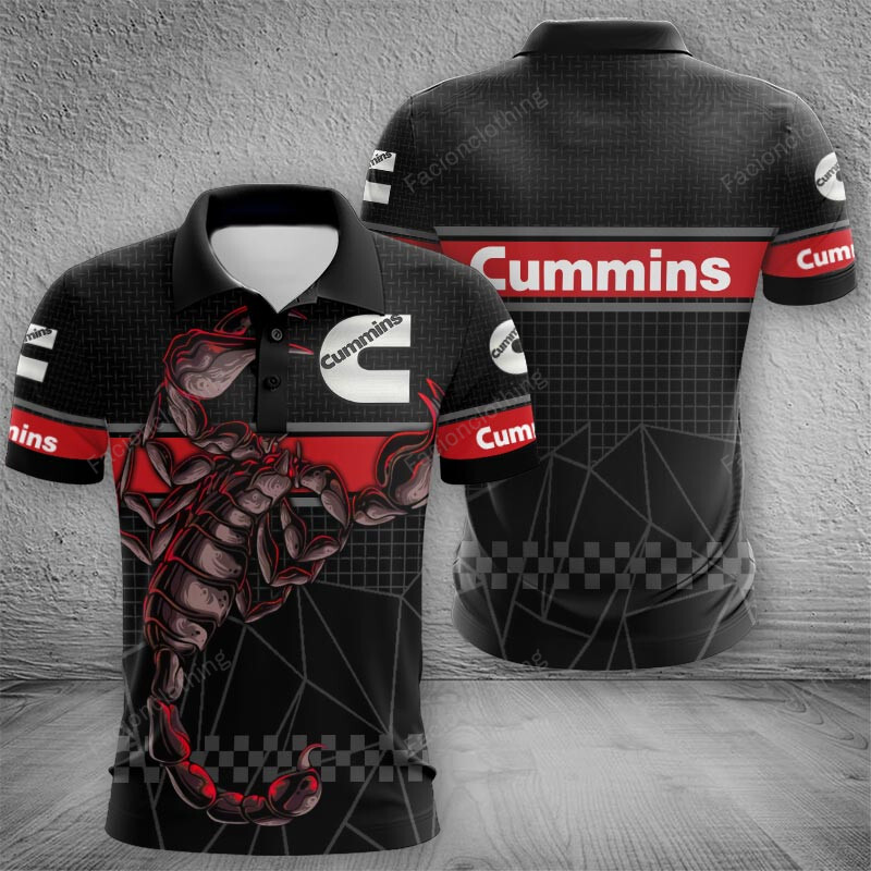 Sportswearmerch Cummins Polo Shirt For Fan