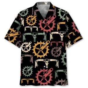 Sportswearmerch Cycling Colorful Hawaiian Shirt For Fan