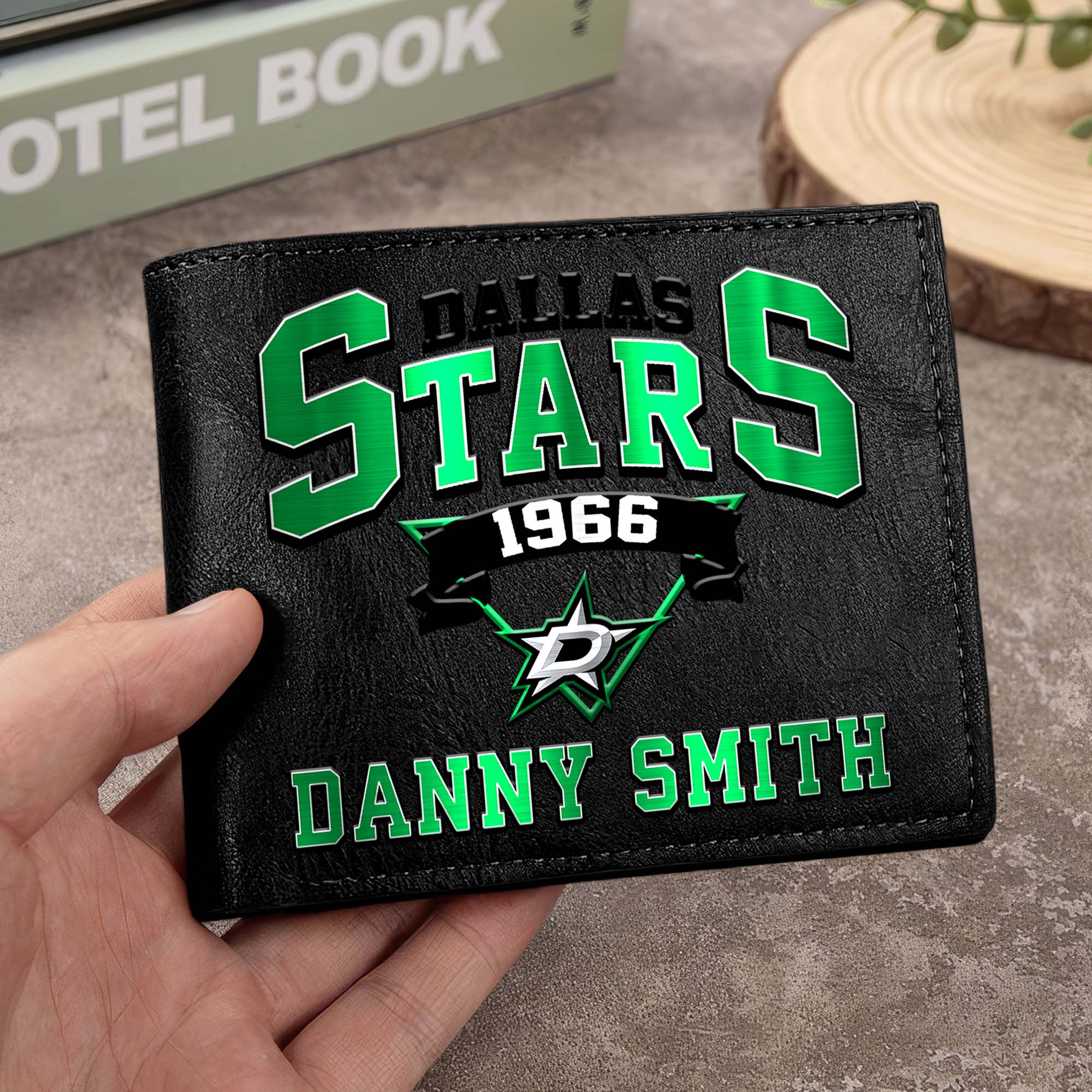 Sportswearmerch Dallas Stars NHL Men Wallet For Fan