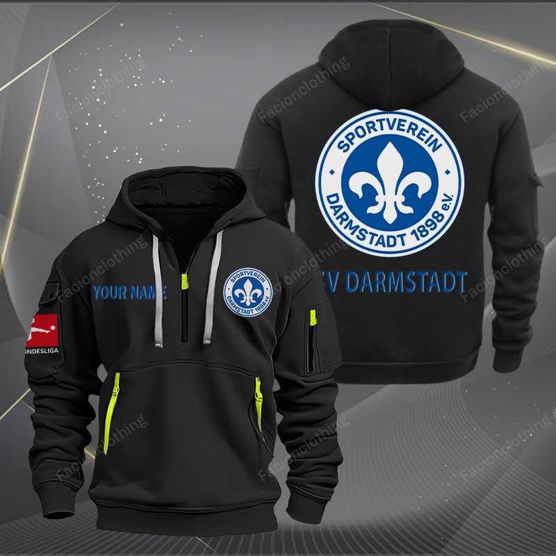 Sportswearmerch Darmstadt 98 Personalized Half Zip Hoodie For Fan