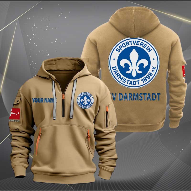 Sportswearmerch Darmstadt 98 Personalized Half Zip Hoodie For Fan