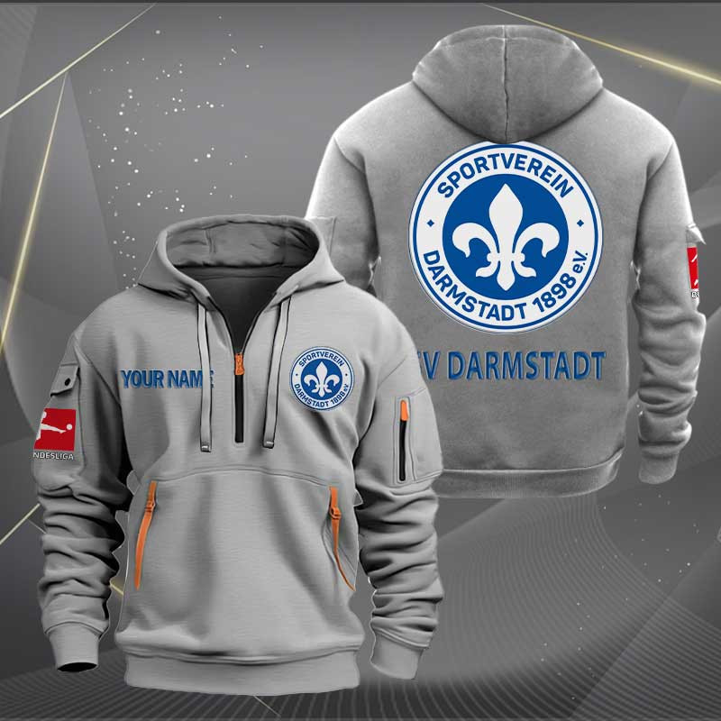 Sportswearmerch Darmstadt 98 Personalized Half Zip Hoodie For Fan