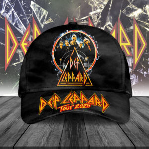 Sportswearmerch Def Leppard Music Classic Cap For Fan