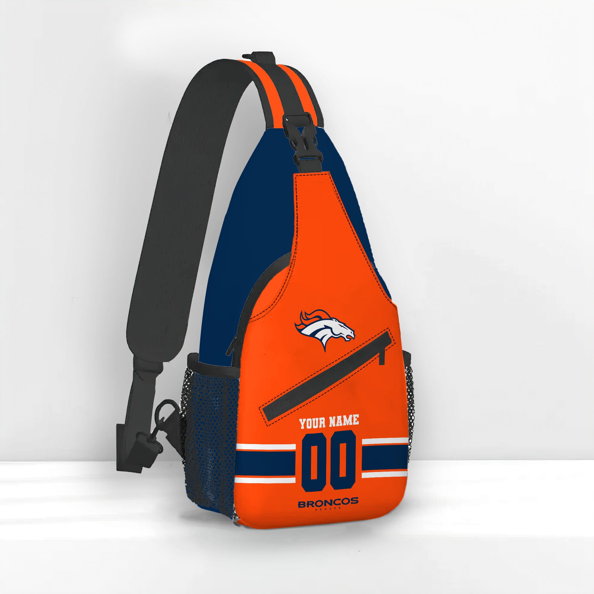 Sportswearmerch Denver Broncos NFL Personalized Sling Bag For Fan