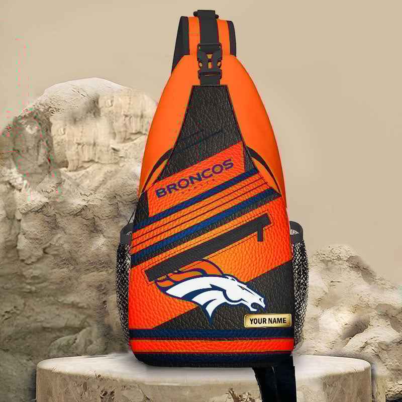 Sportswearmerch Denver Broncos NFL Personalized Sling Bag For Fan