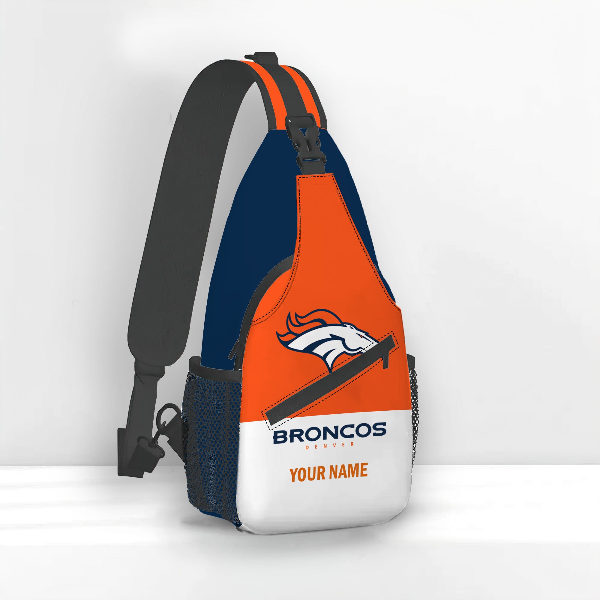 Sportswearmerch Denver Broncos NFL Personalized Sling Bag For Fan