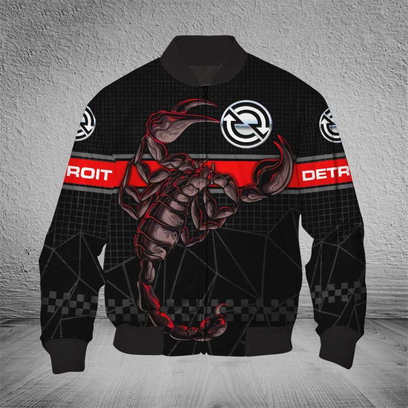 Sportswearmerch Detroit Diesel Bomber Jacket For Fan
