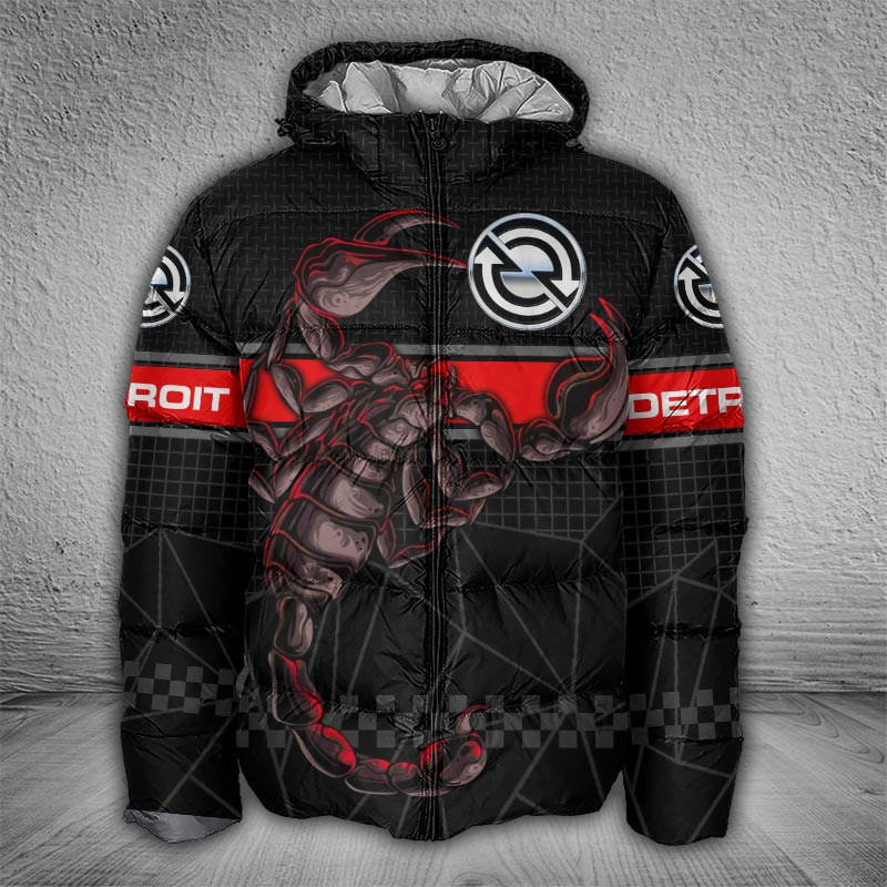 Sportswearmerch Detroit Diesel Puffer Jacket For Fan