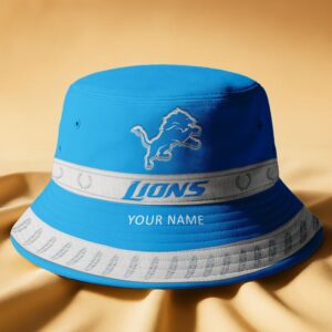 Sportswearmerch Detroit Lions NFL New Style Bucket Hat For Fans