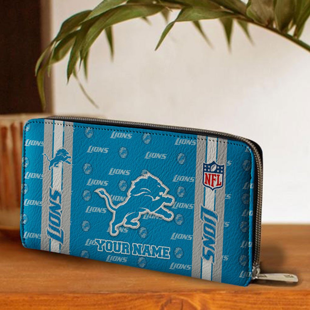 Sportswearmerch Detroit Lions NFL Personalized Clutch Pure For Fan