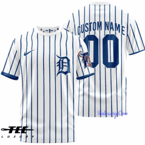 Sportswearmerch Detroit Tigers MLB Personalized T-shirt For Fan