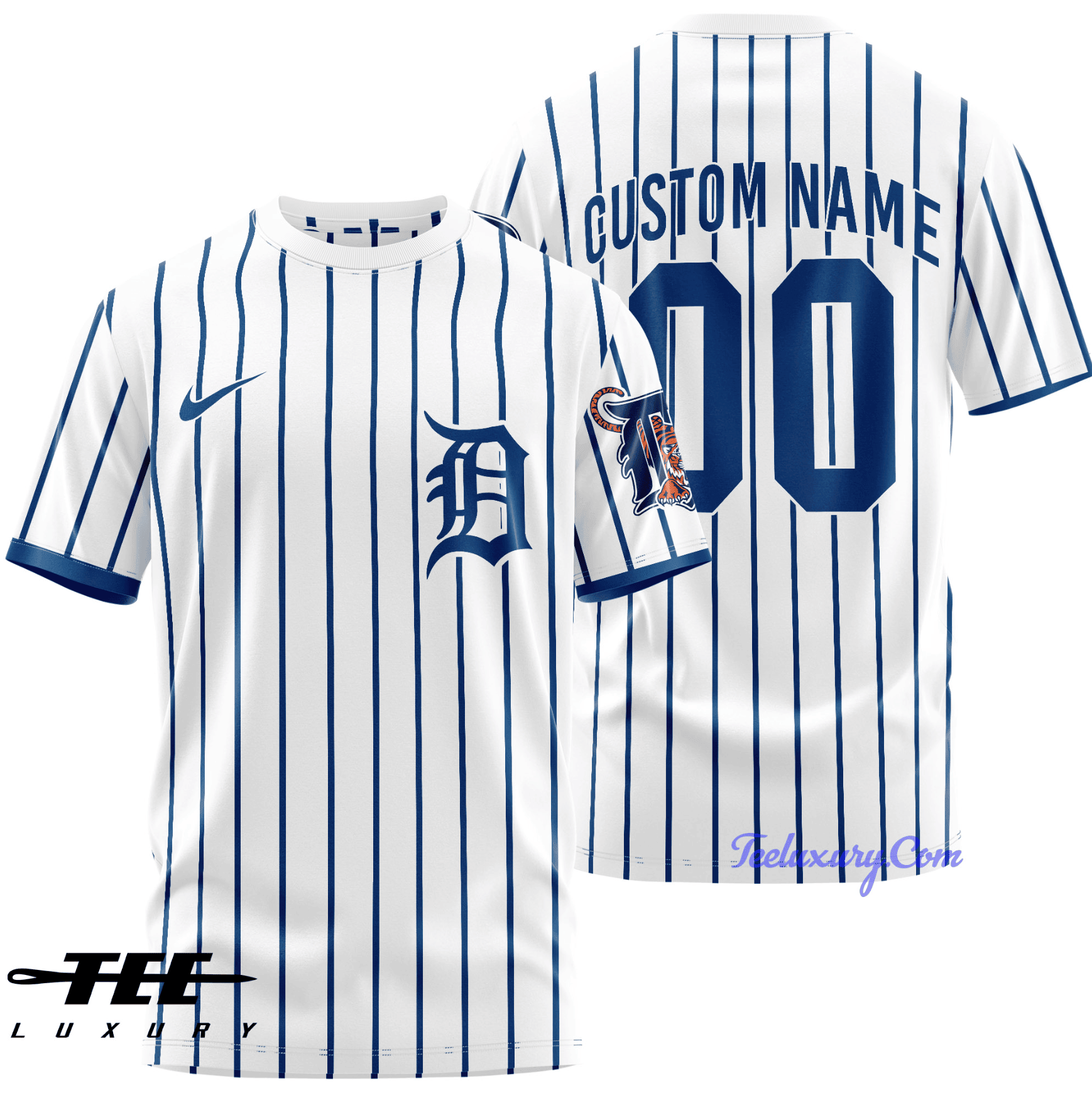 Sportswearmerch Detroit Tigers MLB Personalized T-shirt For Fan