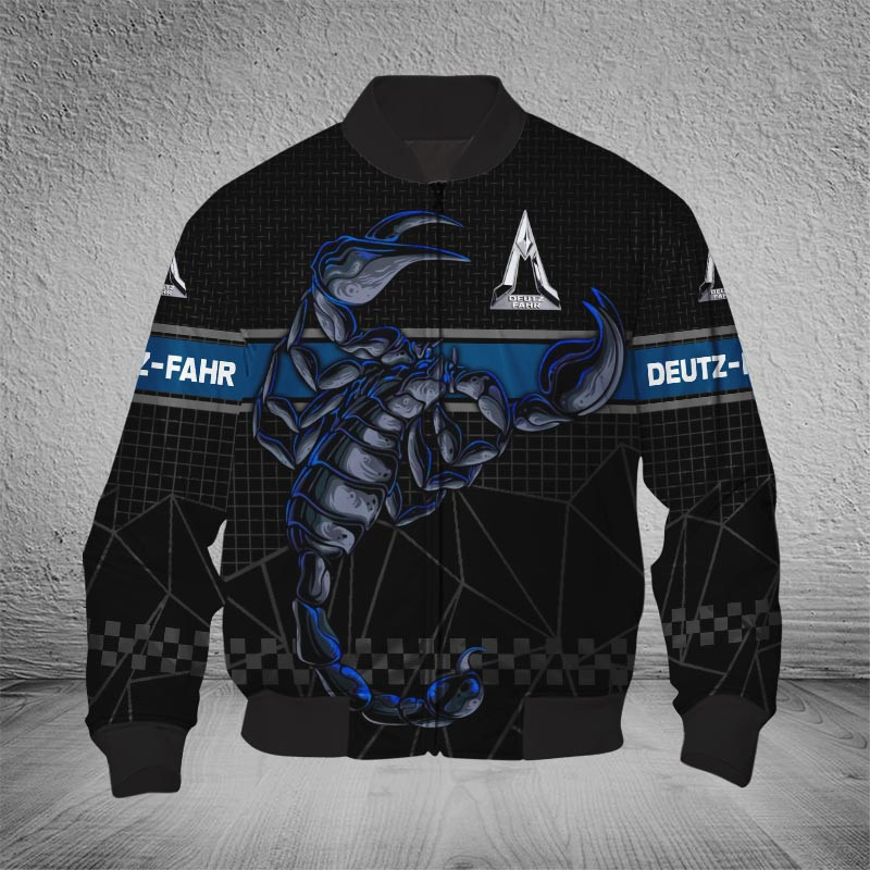 Sportswearmerch Deutz-Fahr Tractor Bomber Jacket For Fan