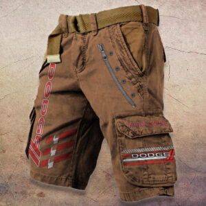 Sportswearmerch Dodge Car Denim Shorts For Fan