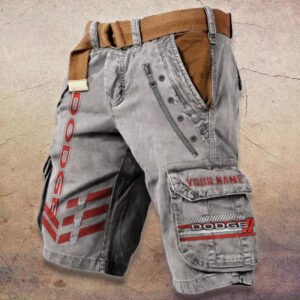 Sportswearmerch Dodge Car Denim Shorts For Fan