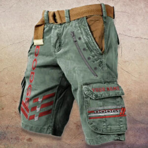 Sportswearmerch Dodge Car Denim Shorts For Fan