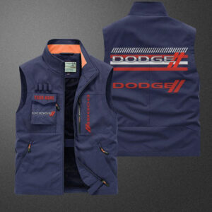 Sportswearmerch Dodge Car Pocket Vest For Fan