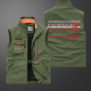 Sportswearmerch Dodge Car Pocket Vest For Fan