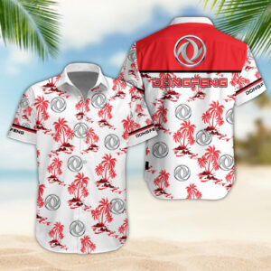 Sportswearmerch Dongfeng Tractor Hawaiian Shirt For Fan