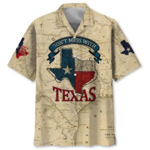 Sportswearmerch Don't Mess With Texas Vintage Hawaiian Shirt For Fan