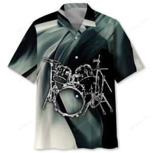 Sportswearmerch Drum Musical Instrument Hawaiian Shirt For Fan