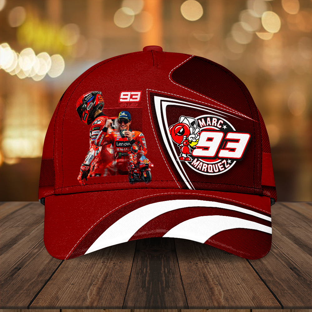 Sportswearmerch Ducati Lenovo Team x Marc Marquez Car Classic Cap Gift For Fan