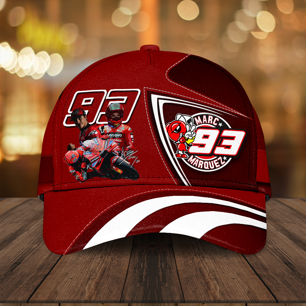 Sportswearmerch Ducati Lenovo Team x Marc Marquez Car Classic Cap Gift For Fan