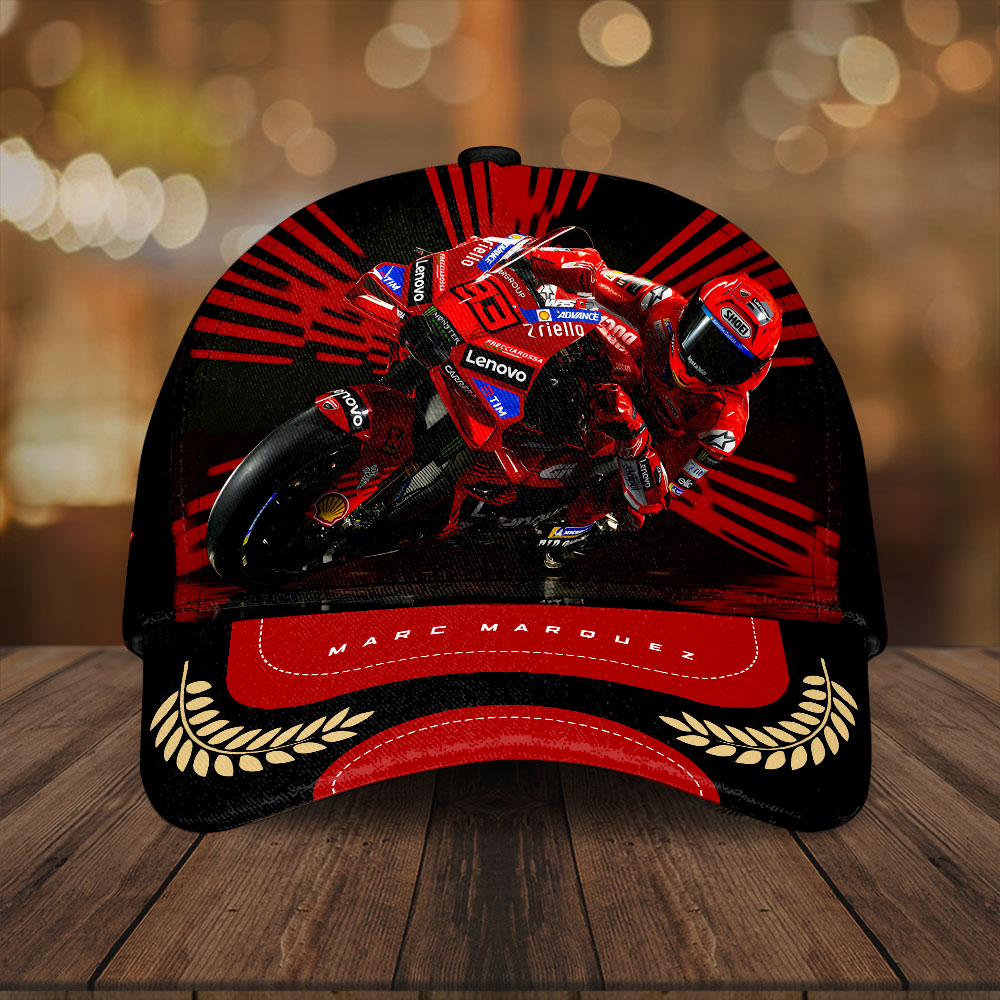 Sportswearmerch Ducati Lenovo Team x Marc Marquez Car Classic Cap Gift For Fan