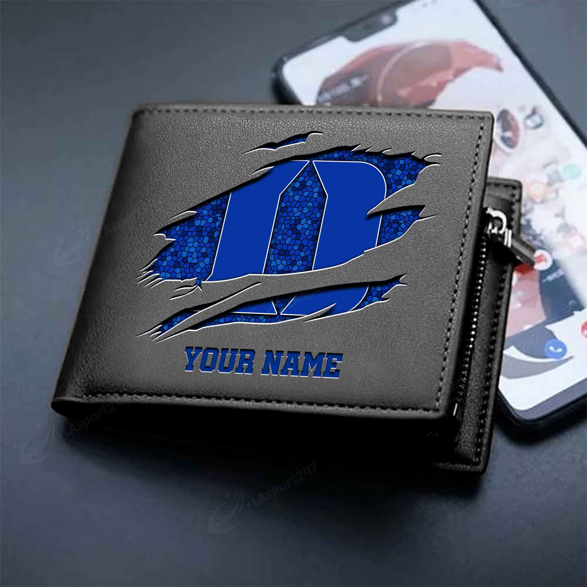 Sportswearmerch Duke Blue Devils NCAA Men Wallet For Fan