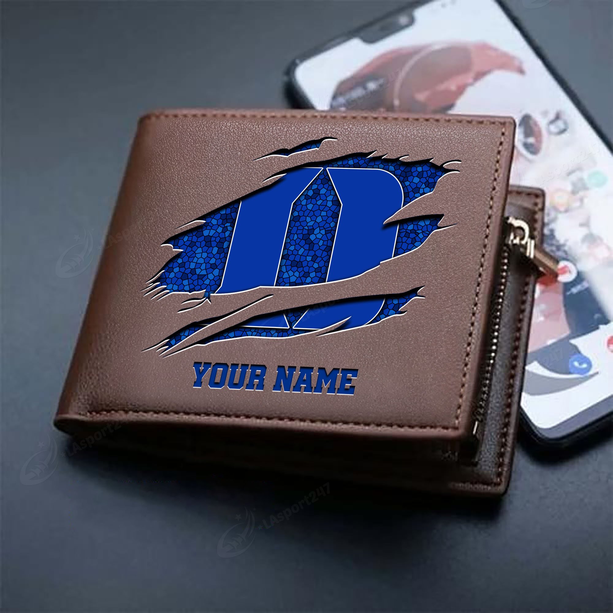 Sportswearmerch Duke Blue Devils NCAA Men Wallet For Fan