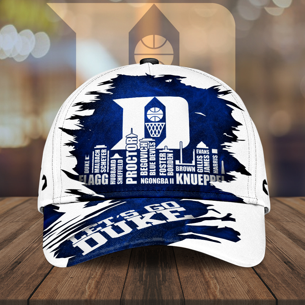 Sportswearmerch Duke Blue Devils NCAA Men's Basketball Classic Cap Gift For Fan
