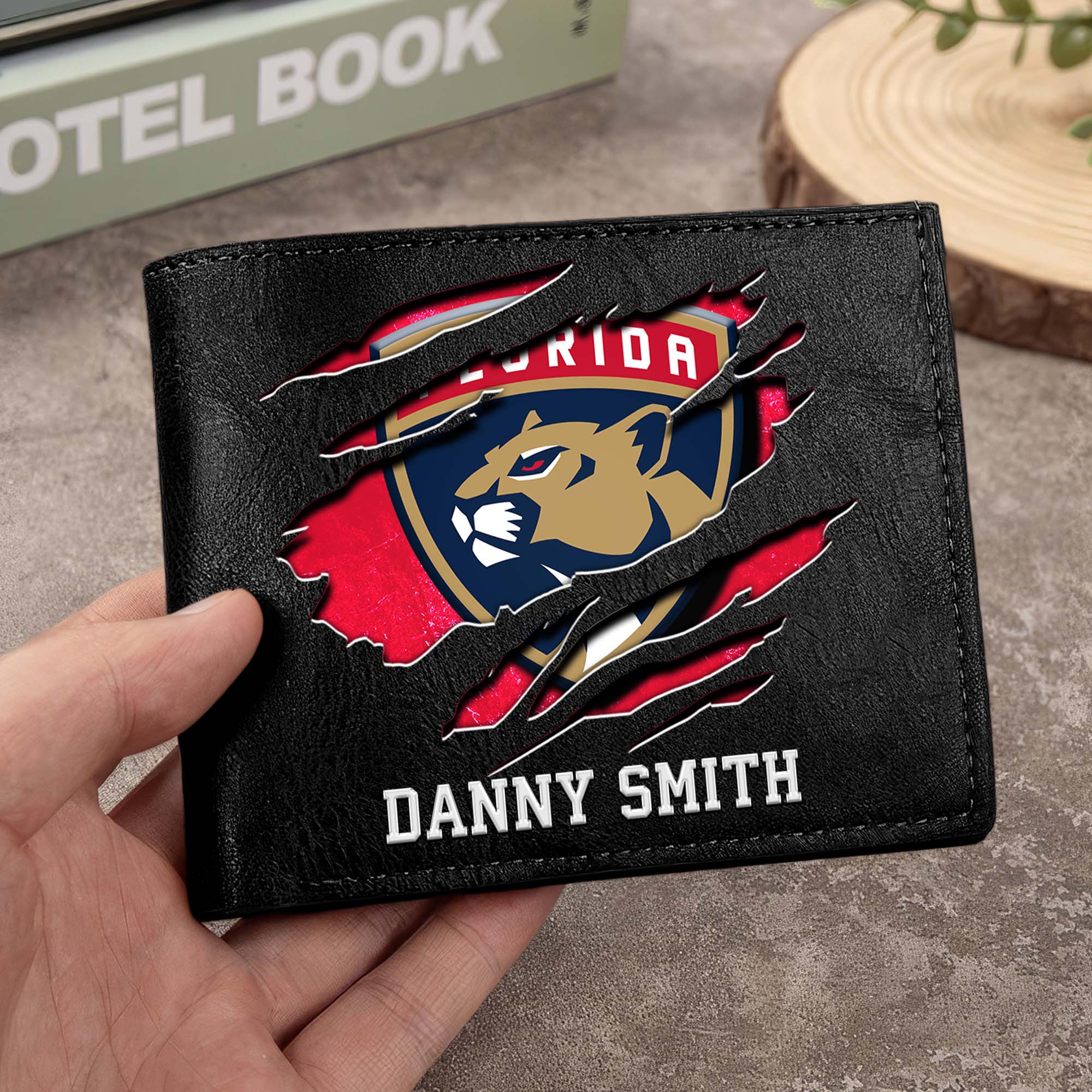 Sportswearmerch Edmonton Oilers NHL Men Wallet For Fan