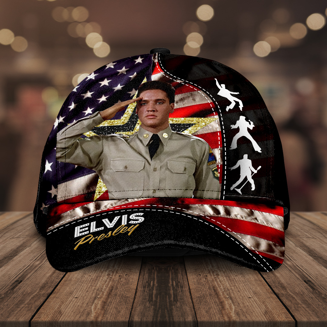 Sportswearmerch Elvis Presley Music Classic Cap Gift For Fan