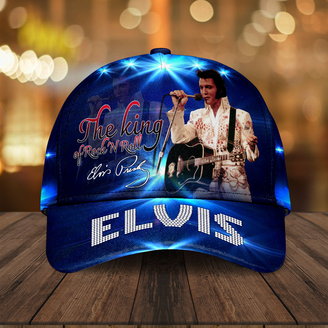 Sportswearmerch Elvis Presley Music Classic Cap Gift For Fan