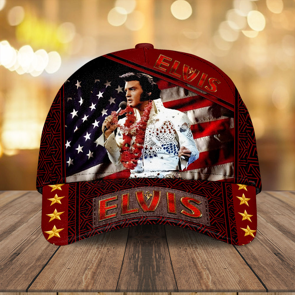 Sportswearmerch Elvis Presley Music Classic Cap Gift For Fan