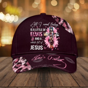 Sportswearmerch Elvis Presley Music Classic Cap Gift For Fan