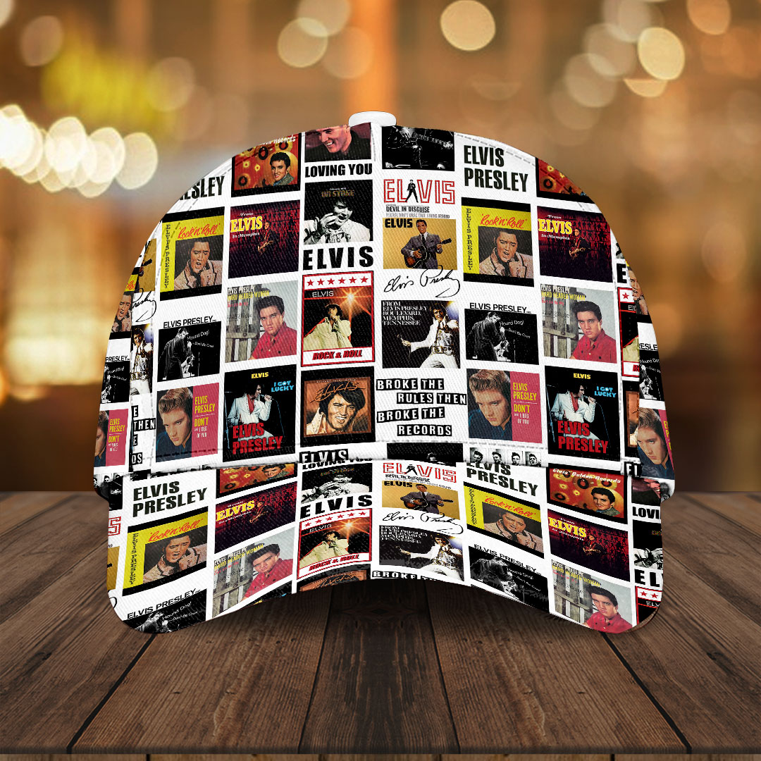 Sportswearmerch Elvis Presley Music Classic Cap Gift For Fan