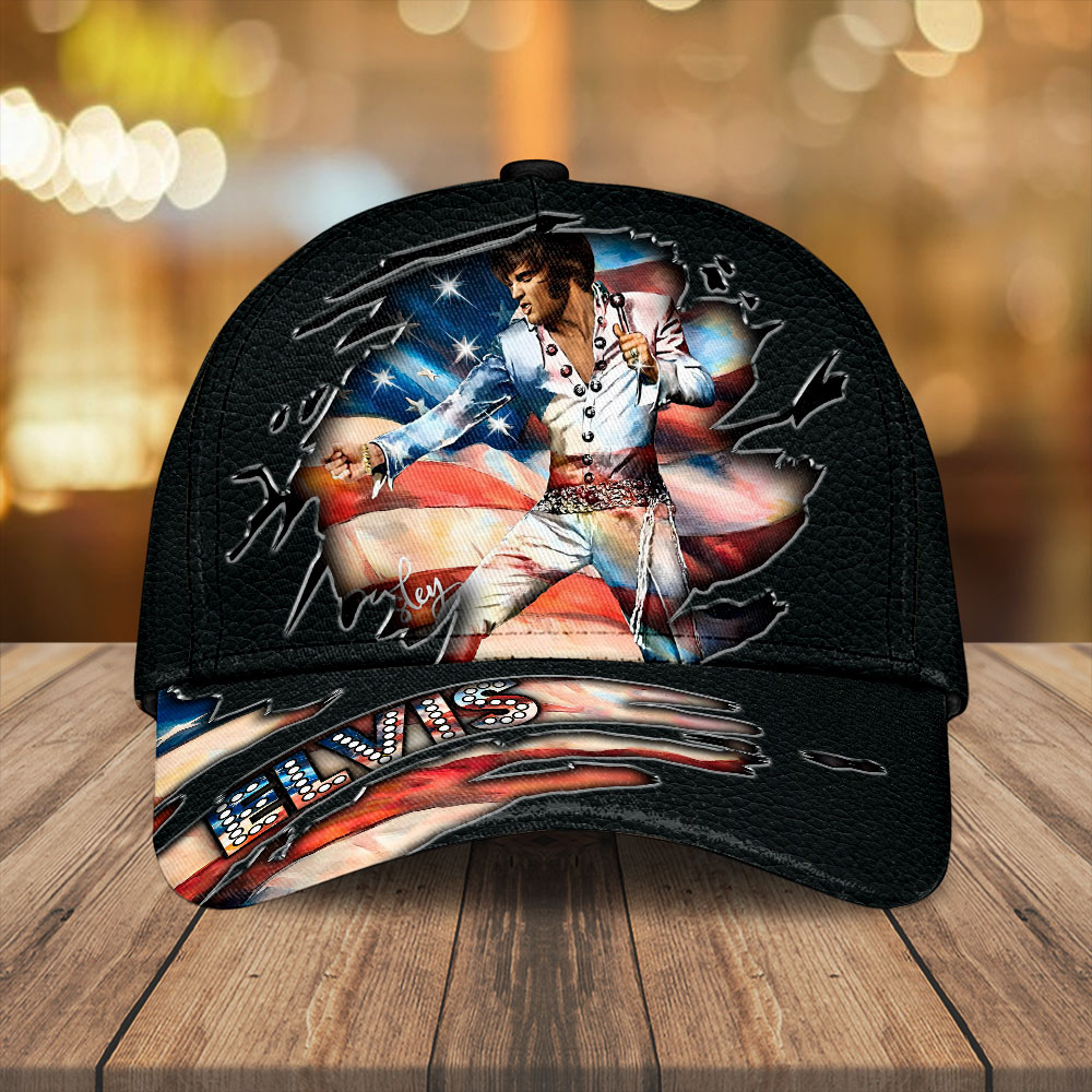 Sportswearmerch Elvis Presley Music Classic Cap Gift For Fan