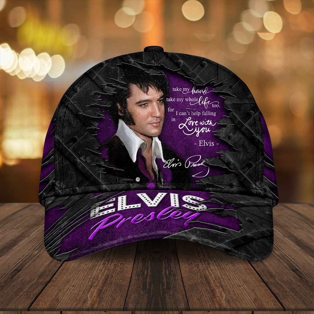 Sportswearmerch Elvis Presley Music Classic Cap Gift For Fan