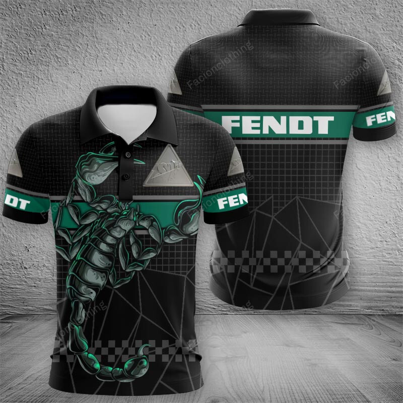 Sportswearmerch Fendt Tractor Polo Shirt For Fan