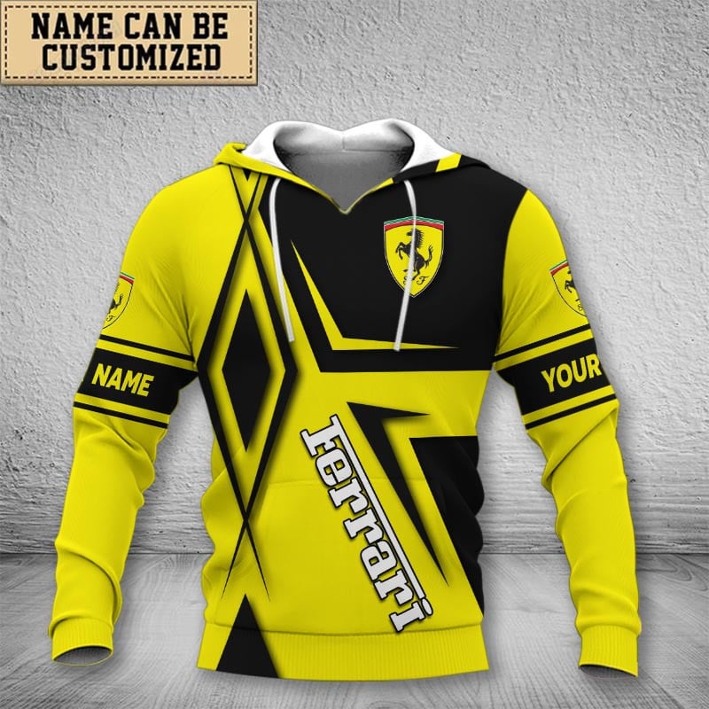Sportswearmerch Ferrari Car Hoodie For Fan