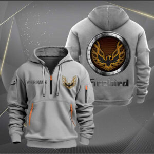 Sportswearmerch Firebird Pontiac Car Car Personalized Half Zip Hoodie For Fan