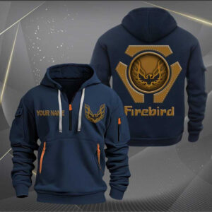 Sportswearmerch Firebird Pontiac Car Car Personalized Half Zip Hoodie For Fan