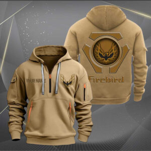 Sportswearmerch Firebird Pontiac Car Car Personalized Half Zip Hoodie For Fan