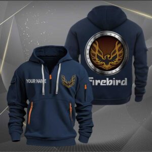 Sportswearmerch Firebird Pontiac Car Car Personalized Half Zip Hoodie For Fan