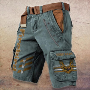 Sportswearmerch Firebird Pontiac Car Denim Shorts For Fan