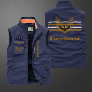 Sportswearmerch Firebird Pontiac Car Pocket Vest For Fan