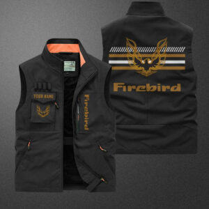 Sportswearmerch Firebird Pontiac Car Pocket Vest For Fan