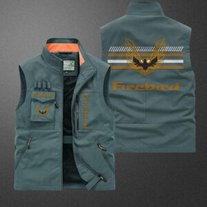 Sportswearmerch Firebird Pontiac Car Pocket Vest For Fan